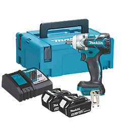 MAKITA DTW300RTJ 18V 2 X 5.0AH LI-ION LXT BRUSHLESS CORDLESS IMPACT WRENCH