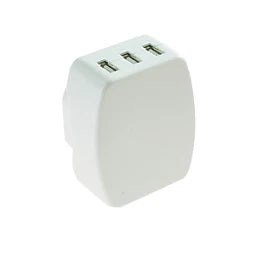 MASTERPLUG 3-OUTLET TYPE A PLUG-IN USB CHARGING PLUG ADAPTOR 3.4A